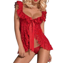 Load image into Gallery viewer, Lace Lingerie Sleepwear Set