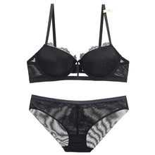Load image into Gallery viewer, Floral Bra Underwear Set