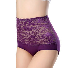 Load image into Gallery viewer, High Waist Lace Shaping Briefs