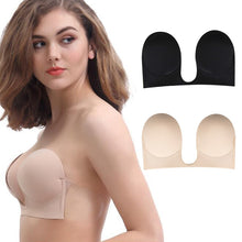 Load image into Gallery viewer, Strapless Invisible Push Up Bra