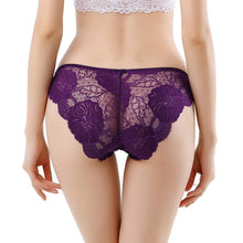 Load image into Gallery viewer, Fashion Lace Low-Rise Briefs