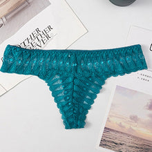 Load image into Gallery viewer, Sexy Mid-Rise Lace Thong