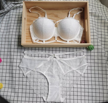 Load image into Gallery viewer, French Lace Hollow Out Lingerie Set