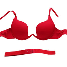 Load image into Gallery viewer, Low-Cut Deep U Plunge Bra

