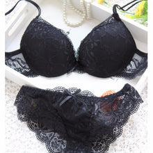 Load image into Gallery viewer, Floral Lace Embroidery Lingerie Set
