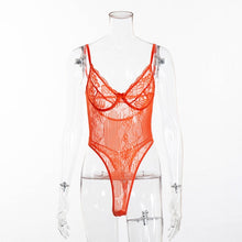 Load image into Gallery viewer, Sexy Lace Romper Bodysuit

