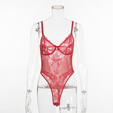 Load image into Gallery viewer, Sexy Lace Romper Bodysuit
