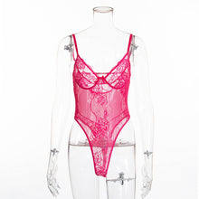 Load image into Gallery viewer, Sexy Lace Romper Bodysuit
