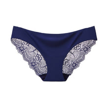 Load image into Gallery viewer, Mid-Rise Seamless Lace Briefs
