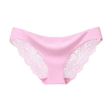 Load image into Gallery viewer, Mid-Rise Seamless Lace Briefs
