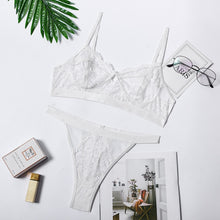 Load image into Gallery viewer, Lace Push Up Bra Lingerie Set
