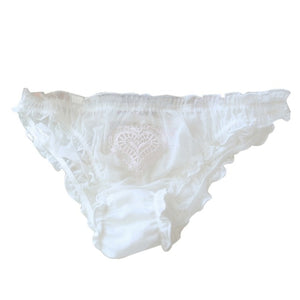 Heart Embroidery Lace Sweet Panties