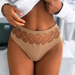 Unique Fishnet Hollow Out Sexy Thong